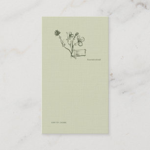 Botanical Dark Academia Garden Journal Insert