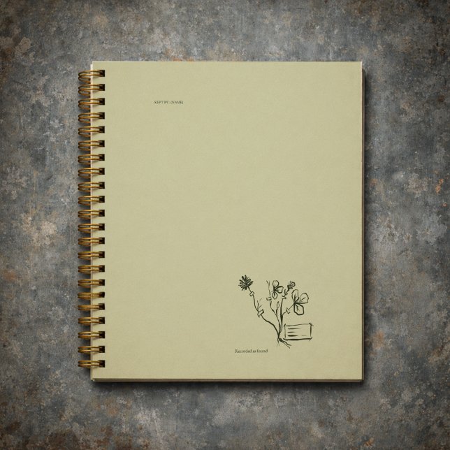Botanical Dark Academia Garden Reader Gift Planner (Creator Uploaded)