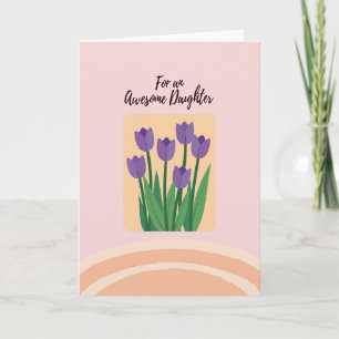 Botanical Daughters Day Card