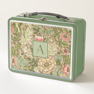 Botanical Design William Morris Pattern Metal Lunch Box