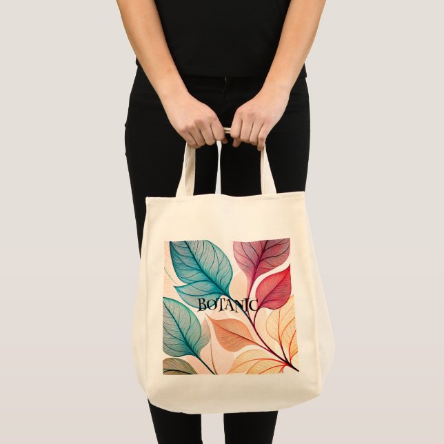 Botanical Dream Grocery Tote Bag (Front (Product))