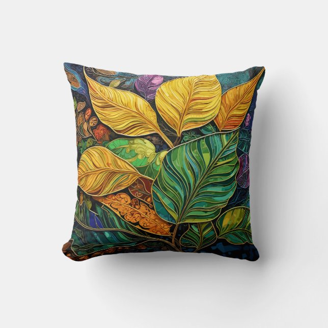 Botanical Elegance Cushion (Front)