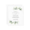 Botanical Eucalyptus Greenery Wedding Invitation
