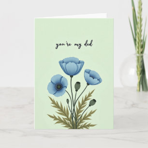 Botanical Fathers Day Love Card