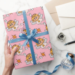 Botanical Festive Holiday and Birthday Custom Wrap Wrapping Paper