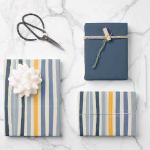 Botanical Festive Holiday and Birthday Custom Wrap Wrapping Paper Sheet