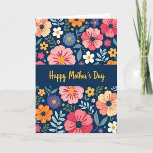 Botanical Floral Card