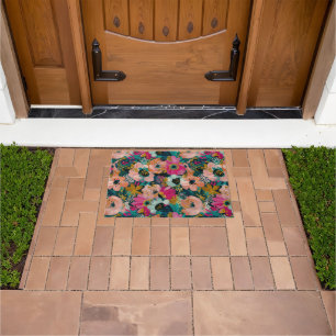 Botanical Floral Doormat