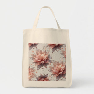 Botanical Floral Grocery Tote – Eco Friendly bag