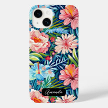Botanical Floral Pattern Summer Flowers
