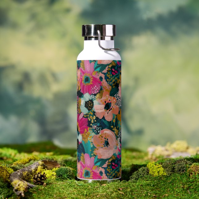 Botanical Floral  Water Bottle (Outdoor)