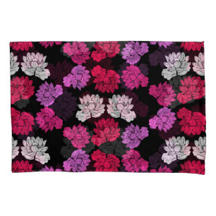 Botanical Floral Water lily  Pillowcase