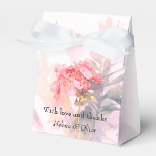 Botanical Floral Wedding Favour Box
