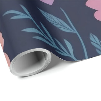 Botanical Floral Wrapping Paper