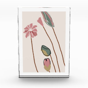 Botanical flower art Photo Block