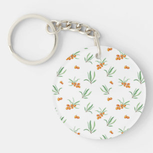  Botanical Flower Spring Floral Acrylic Key Ring