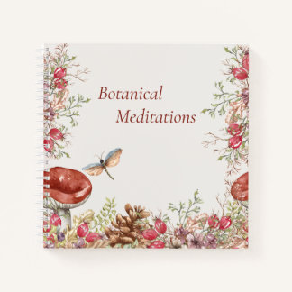 Botanical Forest Spiral Notebook