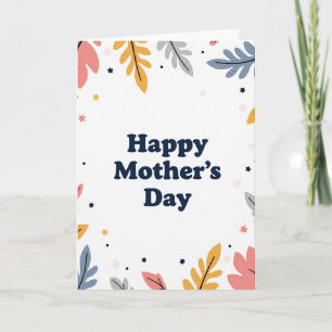 Botanical Frame Mothers Day Card
