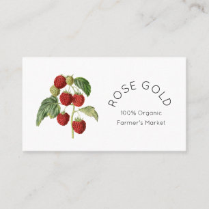 Botanical Fruit Business Card