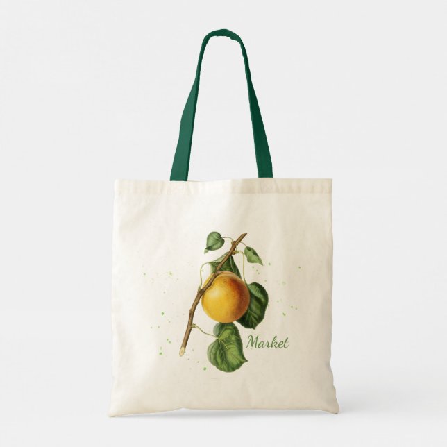 Botanical Fruit Market Tote (Back)