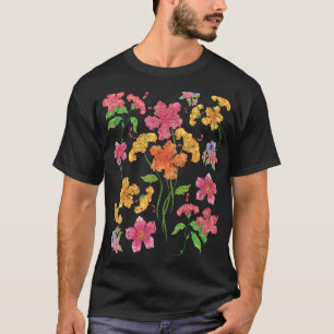 Botanical Garden Beautiful Flower Blossoms Nature T-Shirt