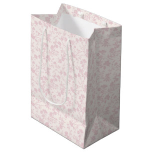Botanical Garden Blush Pink - Neutral Medium Gift Bag