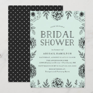 Botanical Garden   Bridal Shower Invitation
