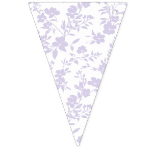 Botanical Garden Dusty Lavender - Neutral Bunting