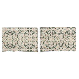 Botanical Garden Floral Pillowcase