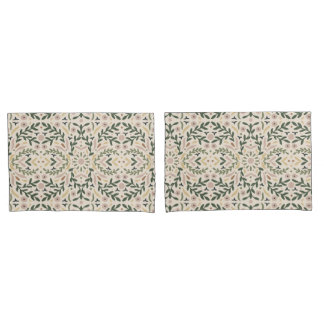 Botanical Garden Floral Pillowcase