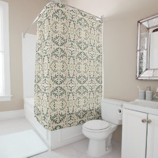 Botanical Garden Floral Shower Curtain
