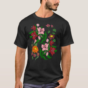 Botanical Garden Flower Blossom Garden Wildflower T-Shirt