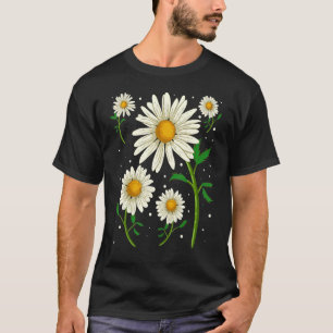 Botanical Garden Flower Blossoms Gardener Daisy Fl T-Shirt