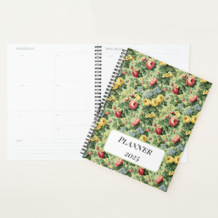 Botanical Garden Meadow Wildflowers Floral Planner