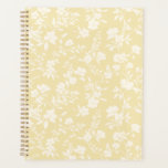 Botanical Garden Neutral - Buttercream Planner<br><div class="desc">A graceful botanical garden pattern featuring delicate blossoms and leafy stems arranged in a flowing,  natural composition. 
Perfect for occasions that celebrate nature and elegance,  such as spring gatherings,  garden parties,  bridal showers,  weddings,  birthdays,  and thoughtful seasonal correspondence.</div>