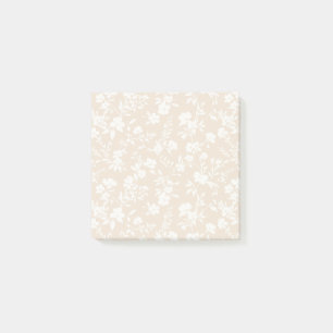 Botanical Garden Neutral - Soft Linen Post-it Notes