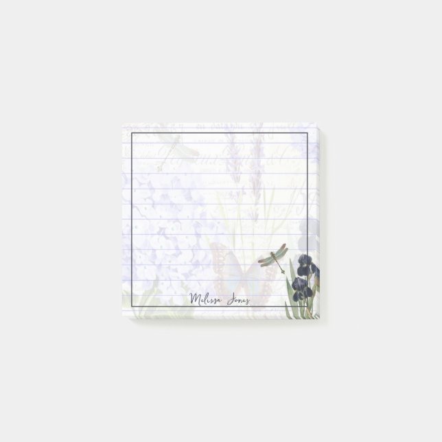 Botanical garden personalised notepad (Front)