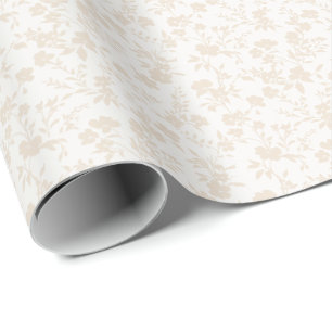 Botanical Garden Soft Linen - Neutral - Wrapping Paper