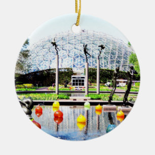 Botanical Garden St Louis, St Louis Ceramic Ornament
