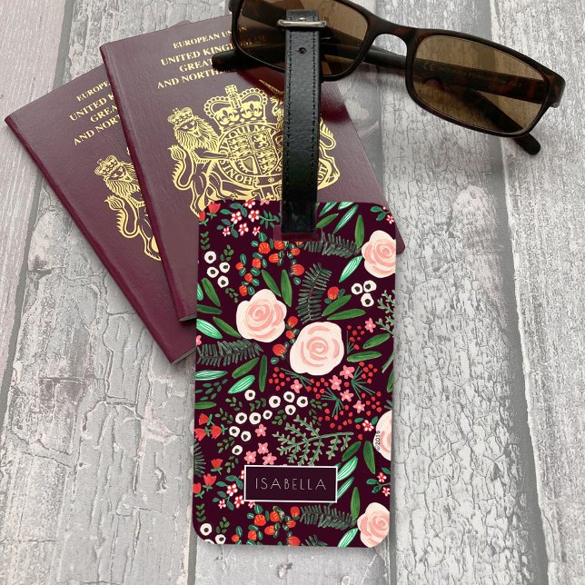 Botanical Garden | Travel vacation | Luggage Tag (Botanical Garden | Travel vacation | Luggage Tag)
