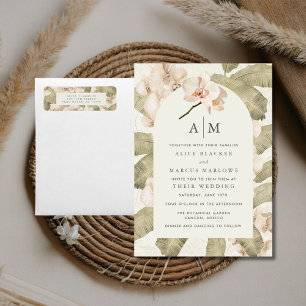 Botanical Garden Wedding Return Address Label