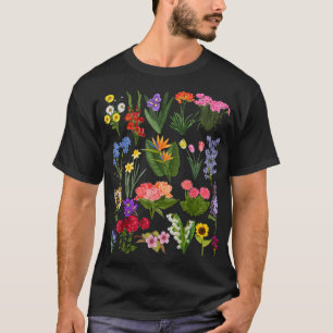Botanical Garden Wildflowers plant growers T-Shirt
