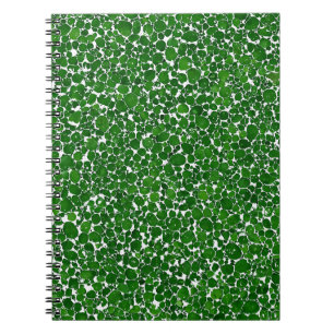 Botanical Green Marble Notebook
