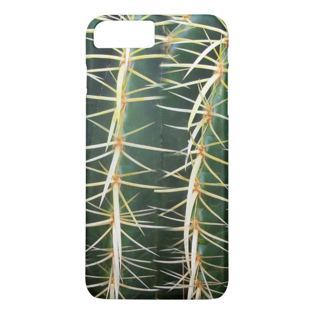 Botanical Green Sphere Cactus Case-Mate iPhone Case (Back)