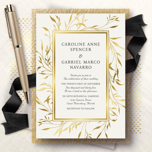 Botanical Greenery Elegant Wedding (Creator Uploaded)