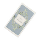 Botanical Greenery Foliage Dusty Blue Wedding
