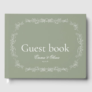 botanical guest book