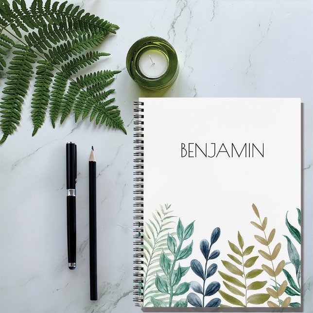 Botanical Harmony Personalized Journal (Creator Uploaded)