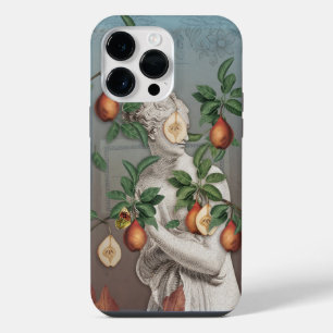 Botanical Illustration Collage Goddess Venus iPhone 14 Pro Max Case