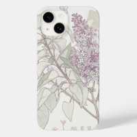 Botanical Illustration of Lilac --